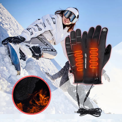 USB Heated Winter Gloves