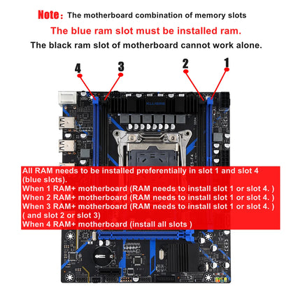 X99 motherboard combo kit set