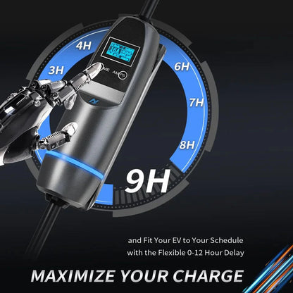 16A 32A 5m Cable Portable Electric Car Charger