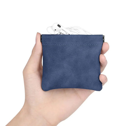 Headphone Case Mini Purse USB Data Cable Organizer