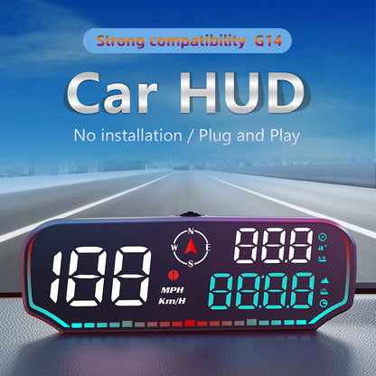 G14 Car GPS HUD Speedometer