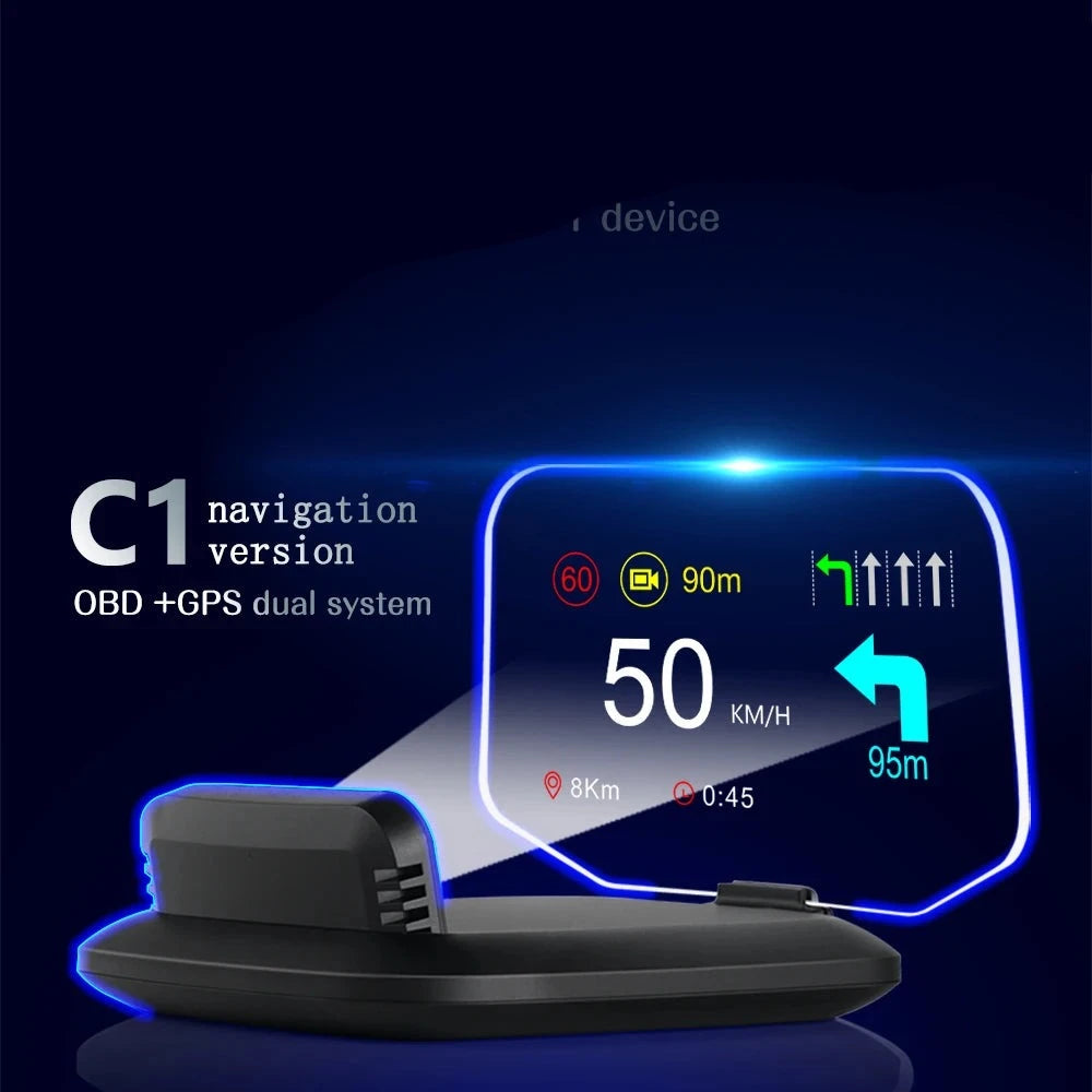 GPS Bluetooth-compatible Auto Head Up Projection