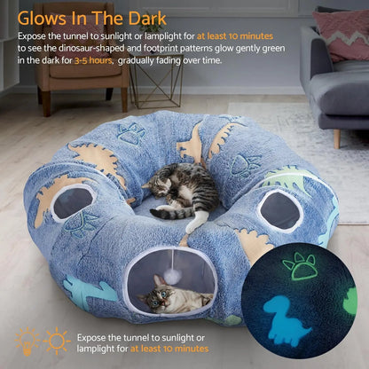 Cat Tunnel Bed