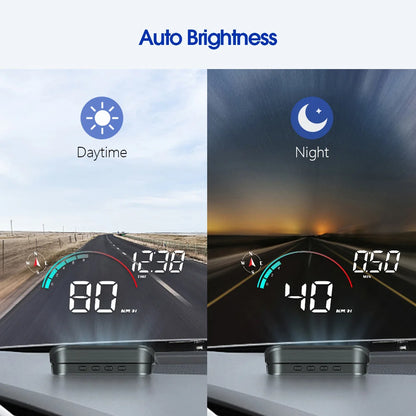 Hud Head Up Display Gps Speedometer