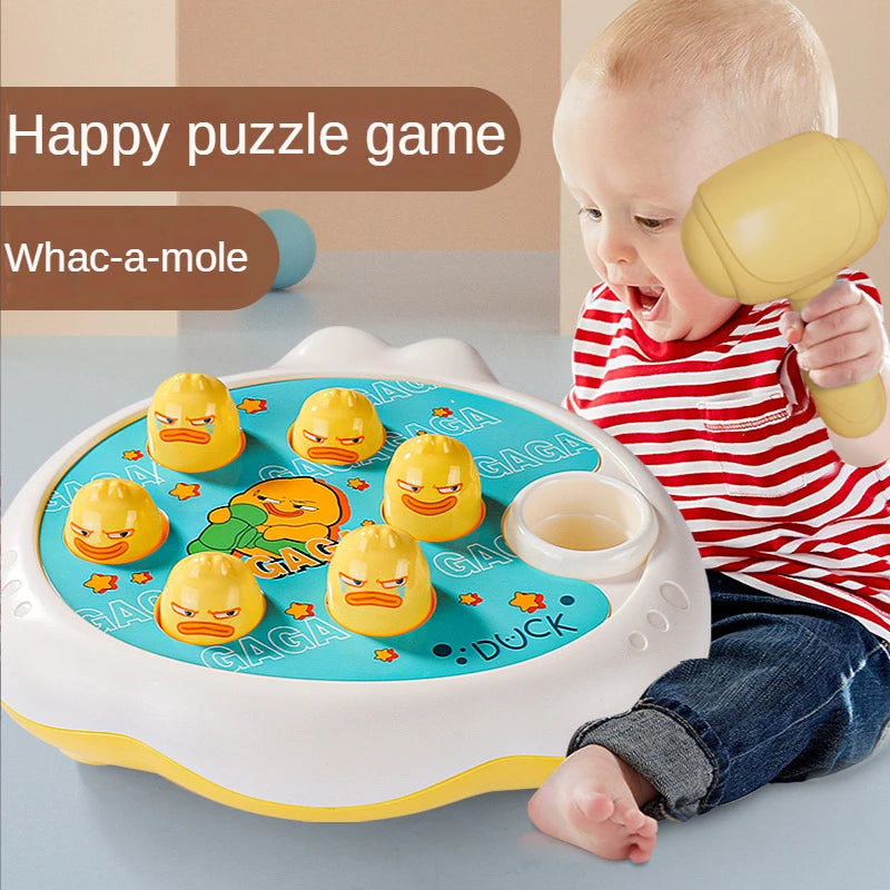 Cartoon Whac-A-Mole Montessori Baby Toys