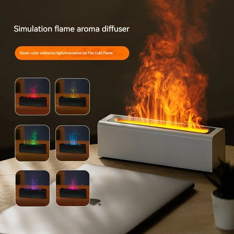 Colorful Simulation Flame Diffuser