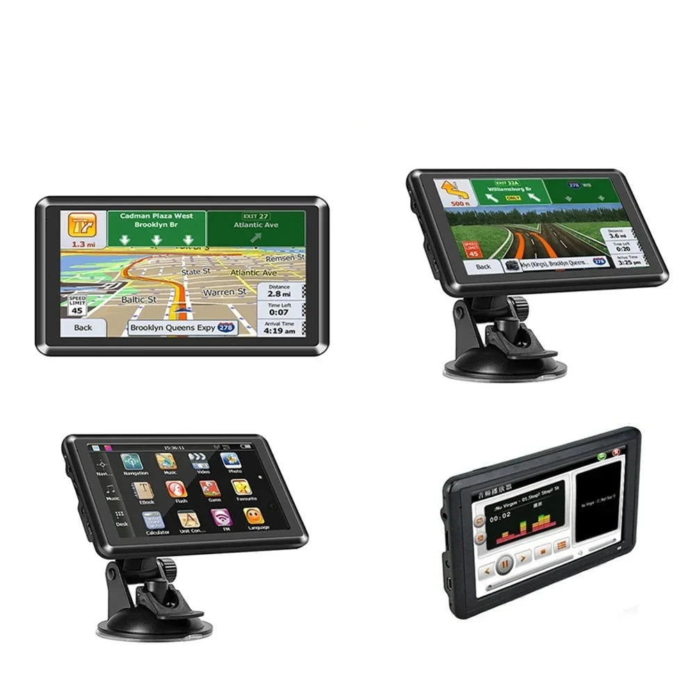 5 Inch HD Touch Screen Car GPS Navigators