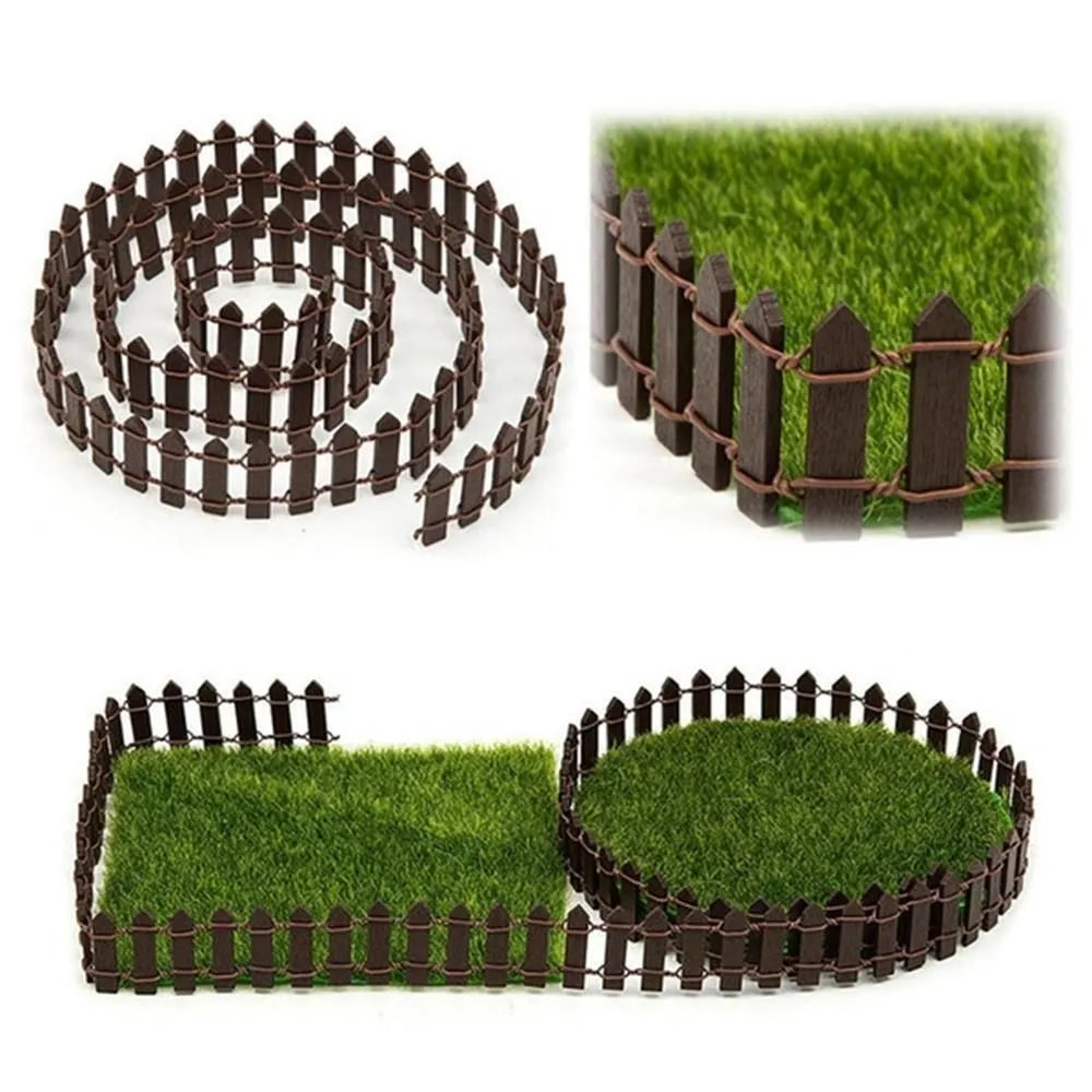 Garden Miniature Wood Fence