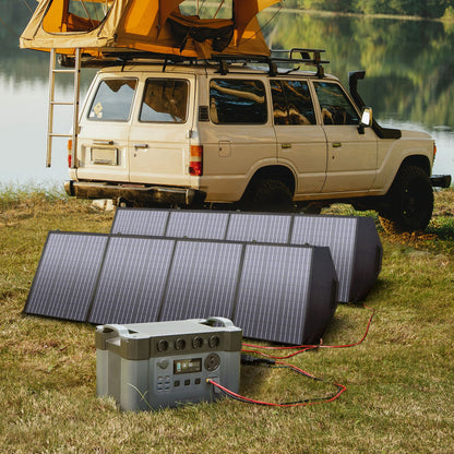 1092Wh/1500Wh Power station with 200W Solar Panel