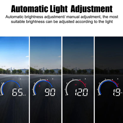 M13 HUD Car Head Up Display Windshield Speedometer