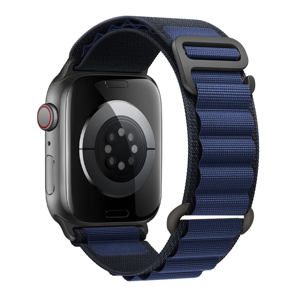 Straps for Apple watch Ultra 3 band 49mm 45mm 46mm 42mm 44mm 41 40mm Nylon Alpine bracelet correa iwatch Series 11 10 9 8 7 6 SE