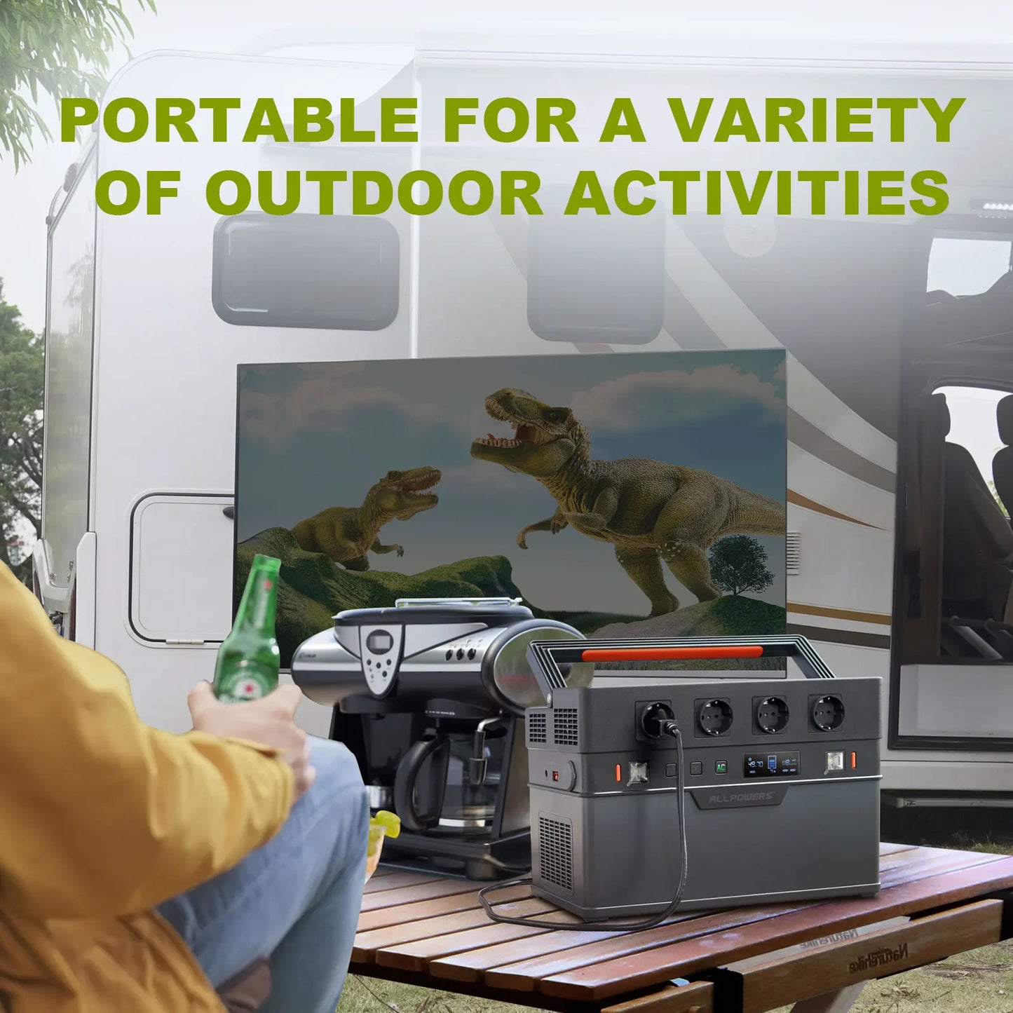 700W / 1500W Emergency Portable Powerstation
