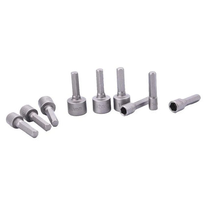 9Pcs Power Nut Driver Socket set