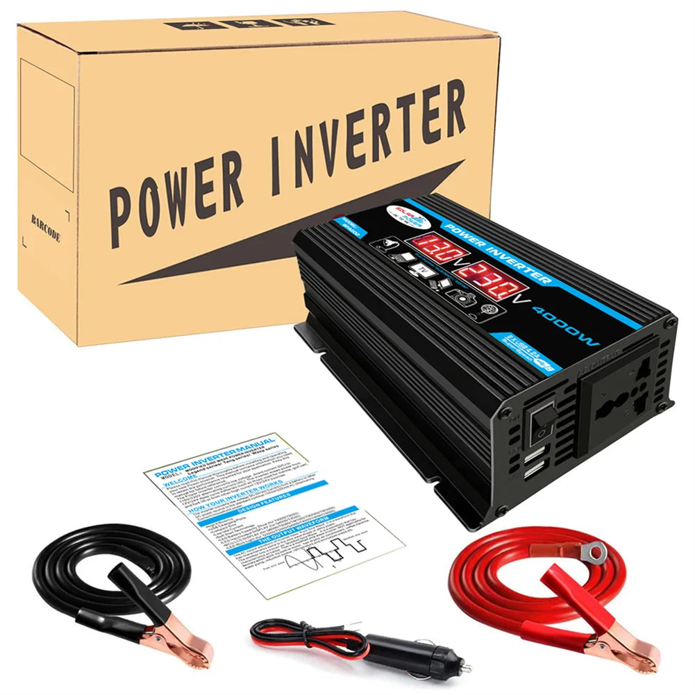 4000W Pure Sine Wave Power Inverter