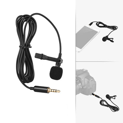 USB Mini Lapel Clip  Phone PC Microphone
