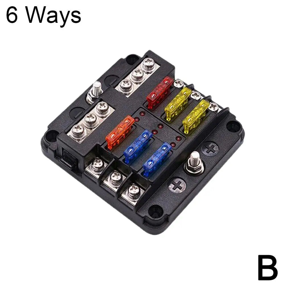 12V 36V Car Boat Fuse Box