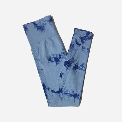 Tie Dye High Waist Yoga Pants