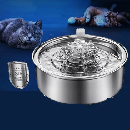 Stainless Steel Cat Water Fountain