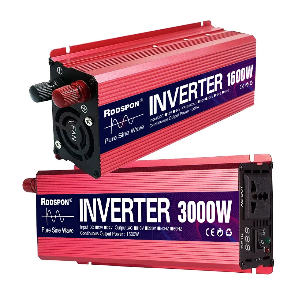 Pure Sine Wave Inverter DC 12V 24V