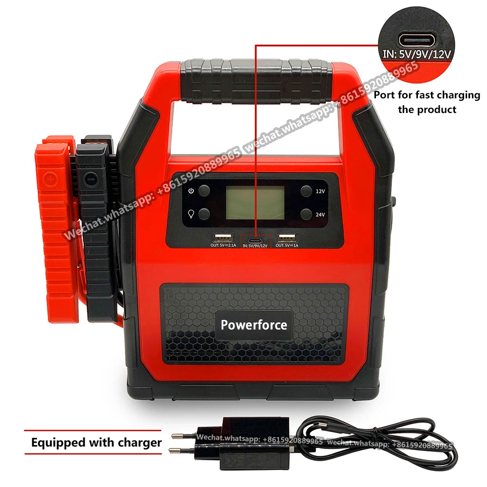 Rig Truck 46800mAh Booster Jump Starter