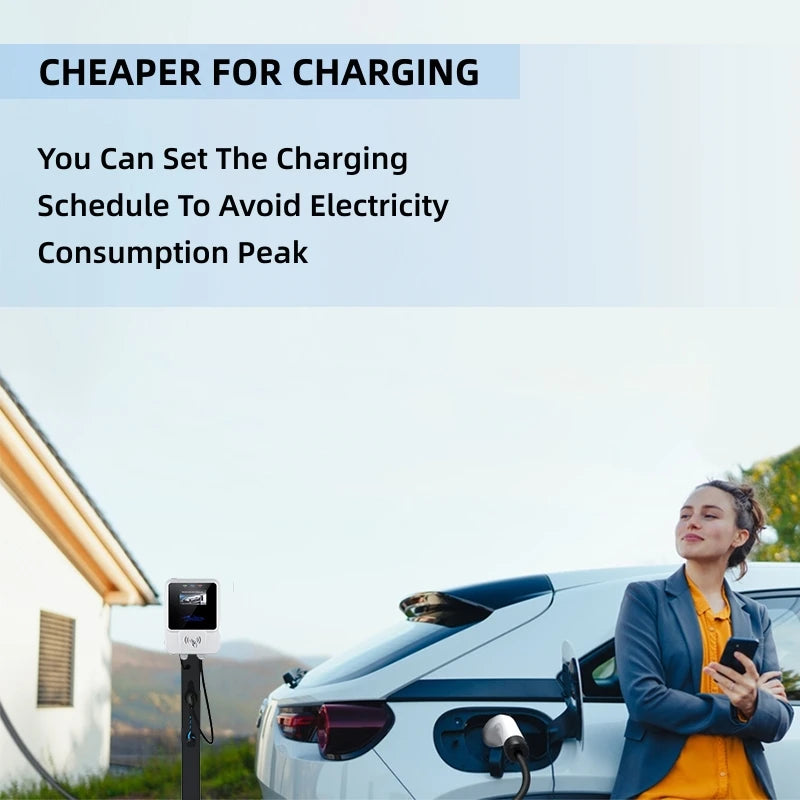 32A 7/11/22KW Electric Vehicle Car Charger