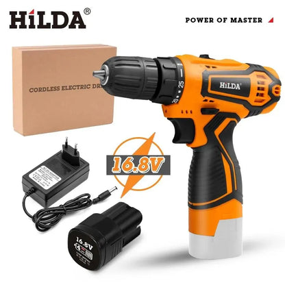 12V 16.8V 21V Cordless Drill Electric Screwdriver