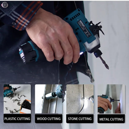 120N.m Brushless Impact Screwdriver Cordless Electric Drill