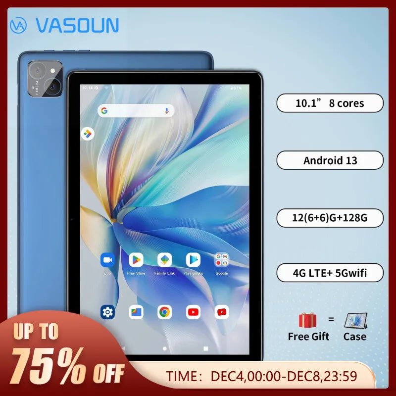 Dual SIM 4G Android 13 Tablet