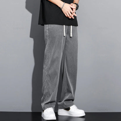 Men's Thin Loose Straight Pants