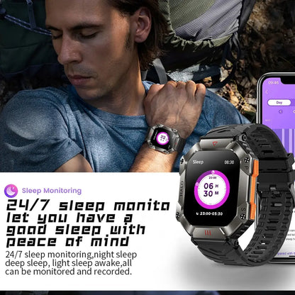 GPS Military Smart Watch