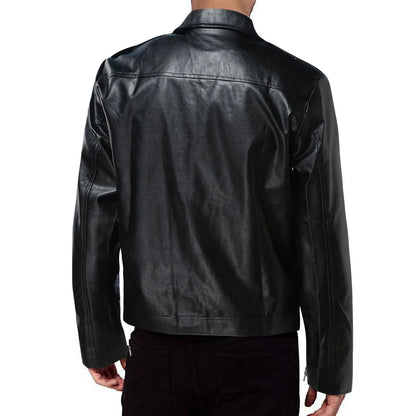 Men Pu Leather Stylish Jacket