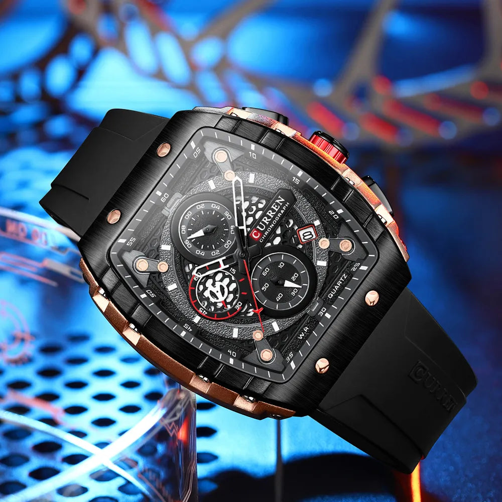 Men's Waterproof Luminous Chronograph Watch