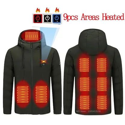 Heated Ski Winter Jacket