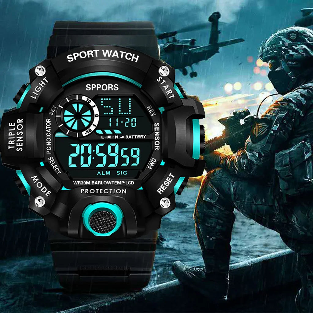 Men's LED Digital Sport Watch