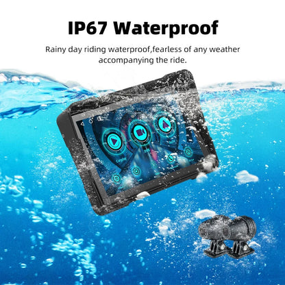 Car Motorcycle Waterproof Bluetooth GPS Navigation