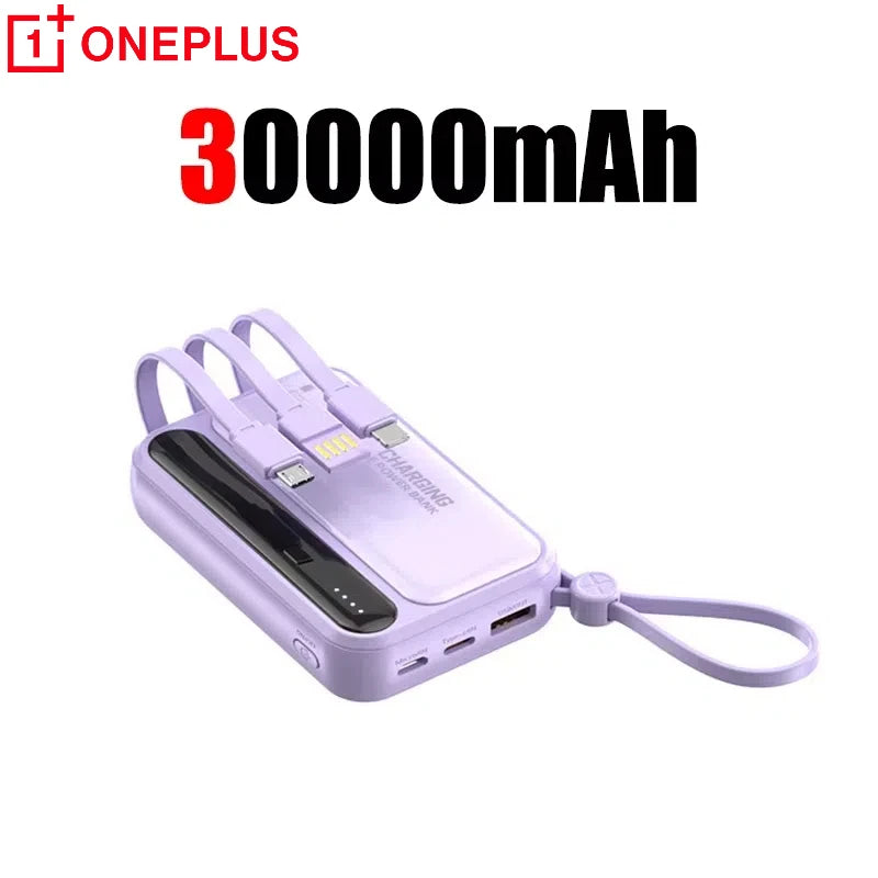 50000mAh Built in Cables Power Bank