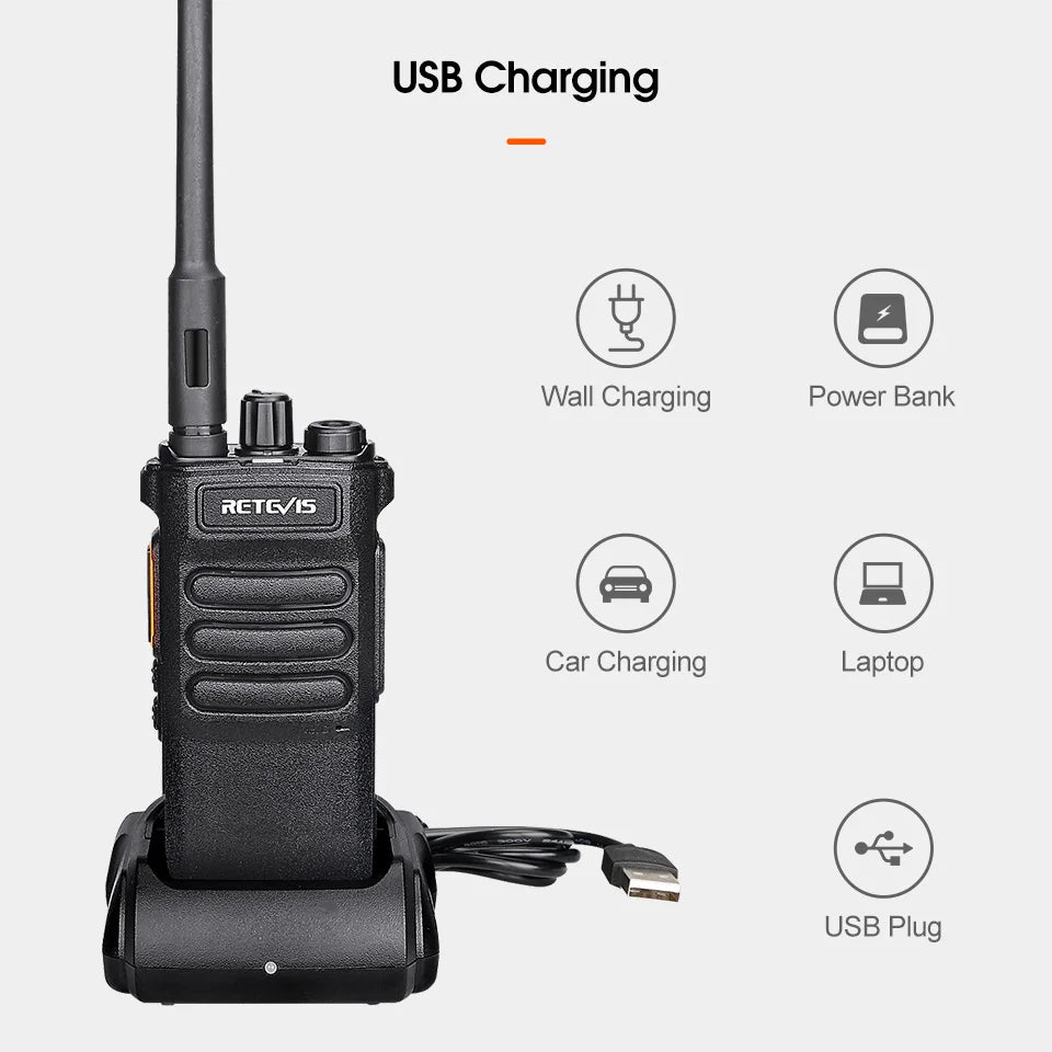 10W Long Range RT86 Walkie-talkies