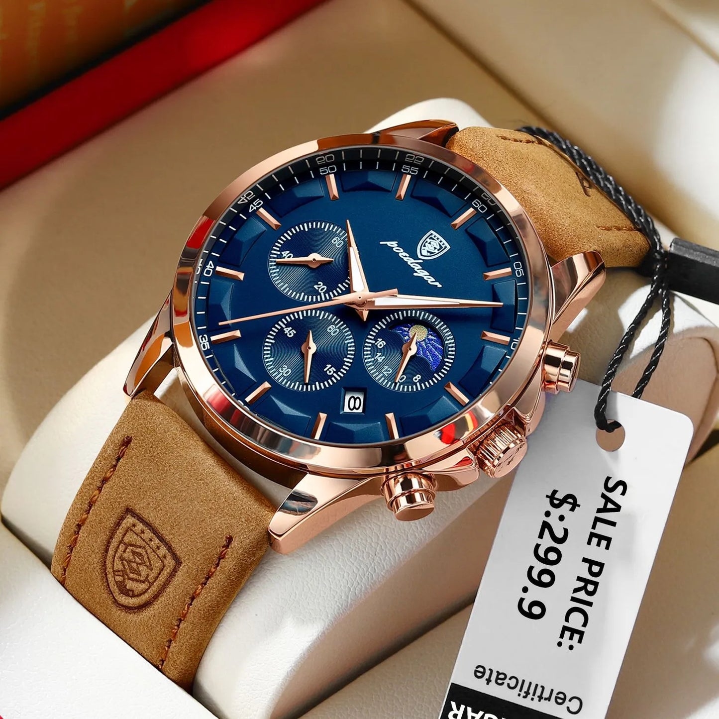 Men Luxury Sports Quartz Watch