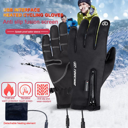 USB Heated Winter Gloves