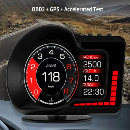 F15 HUD OBD2 Display  GPS Digital Speedometer