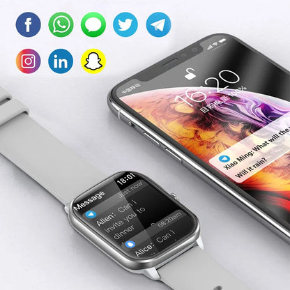 C61  Full Screen Smartwatch