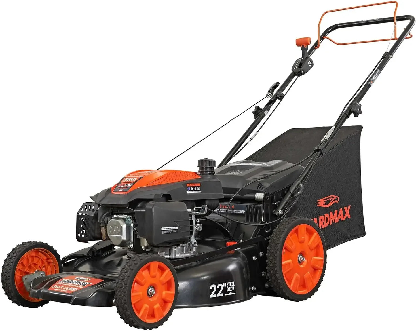 High Wheel Gas Lawn Mower