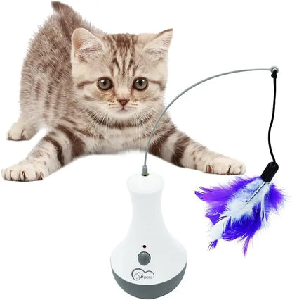 Funny Feather Kitten Teaser Interactive Toys