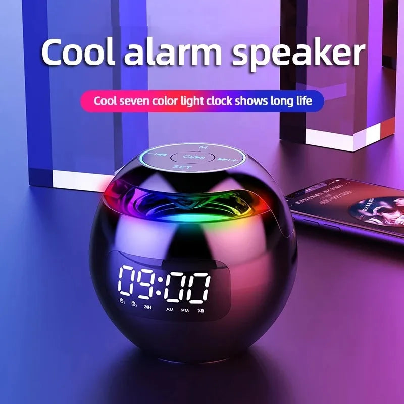 G90 New Clock Colorful Bluetooth Speaker