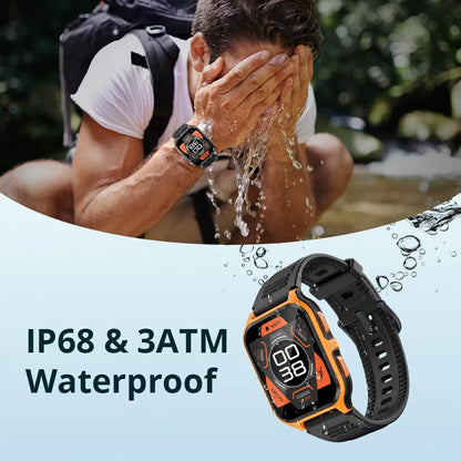 P73 1.9" Outdoor Military Smart Watch