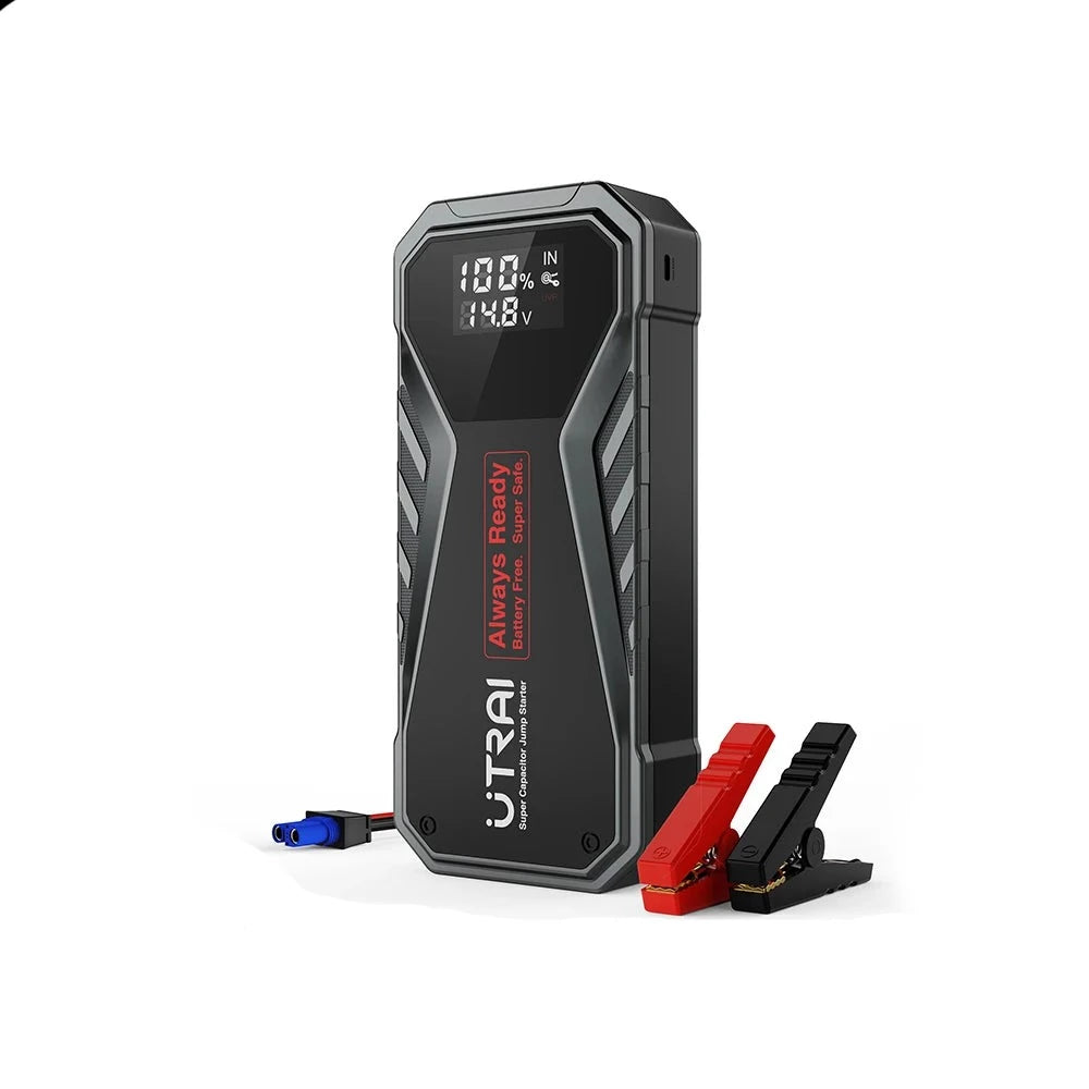 Super Capacitor Car Jump Starter Battery Less Quick Charge