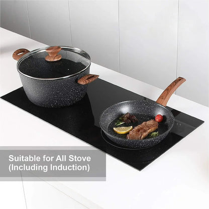 Kitchen Non-Stick Pots and Pans Set