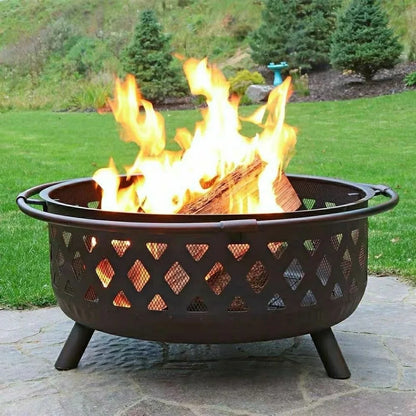 Outdoor Wood Burning Fire Pits