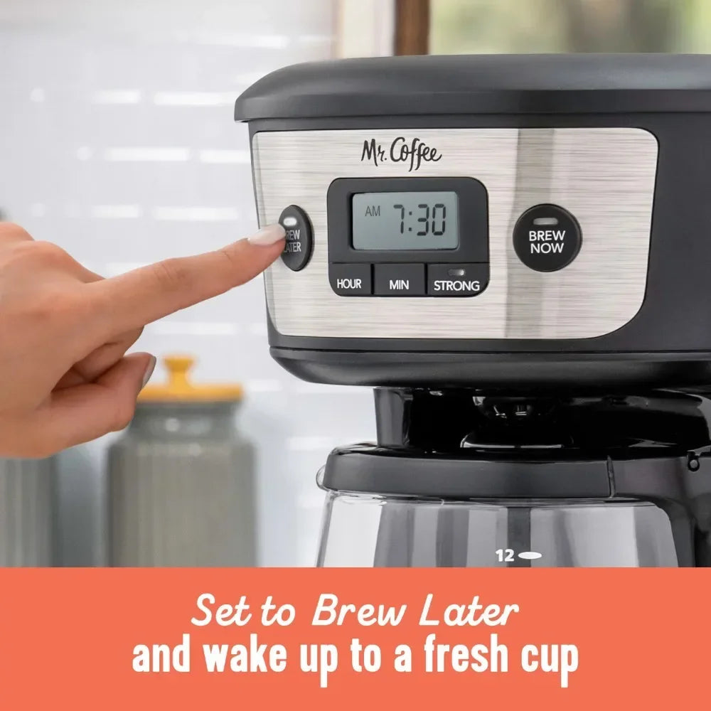 12-Cup Programmable Coffee Maker