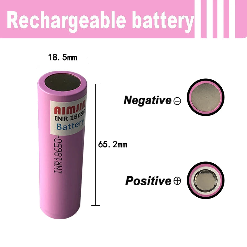 35E  3.7V 3500AH Rechargeable 18650 Battery